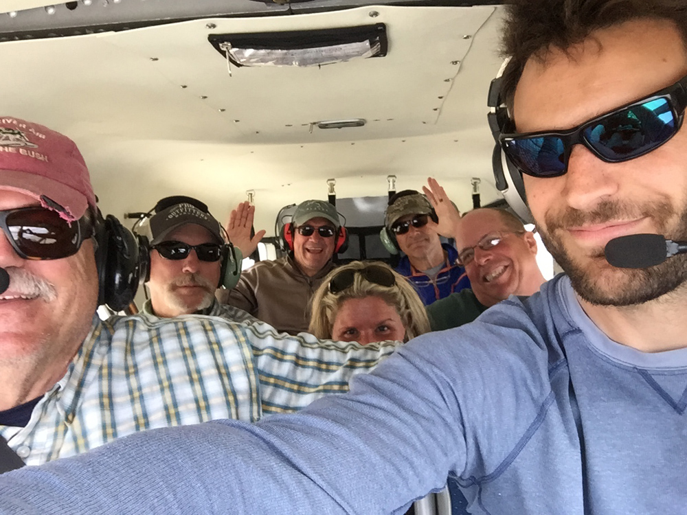 Fun in the sky during an Air Taxi Flight with Trygg Air in Alaska